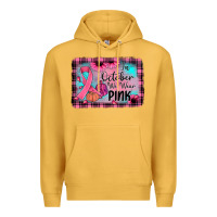 Mustard in october we wear pink Premium Hoodie - JahusDesignShop