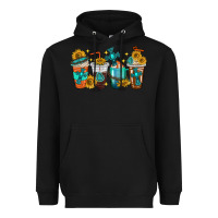Black cross coffee cups Heavyweight Hoodie - texasbilliewilder