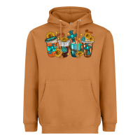 Meerkat cross coffee cups Heavyweight Hoodie - texasbilliewilder