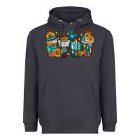 Smoke cross coffee cups Heavyweight Hoodie - texasbilliewilder