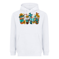 White cross coffee cups Heavyweight Hoodie - texasbilliewilder