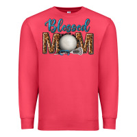 Cardinal western blessed mom with lacrosse Premium Sweatshirt - texasbilliewilder