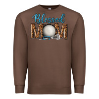 Chestnut western blessed mom with lacrosse Premium Sweatshirt - texasbilliewilder