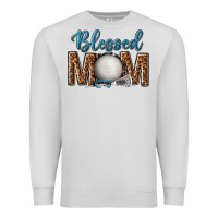 Dove Grey western blessed mom with lacrosse Premium Sweatshirt - texasbilliewilder