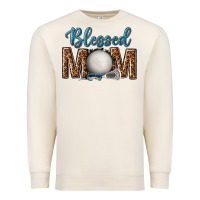 Sandshell western blessed mom with lacrosse Premium Sweatshirt - texasbilliewilder