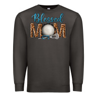 Smoke western blessed mom with lacrosse Premium Sweatshirt - texasbilliewilder