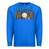 True Royal western blessed mom with lacrosse Premium Sweatshirt - texasbilliewilder