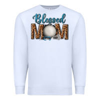 White western blessed mom with lacrosse Premium Sweatshirt - texasbilliewilder