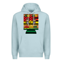 Blue Mist juneteenth freedom day 12 oz can cooler (regular) 2 Premium Hoodie - Artiststas