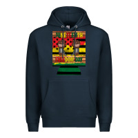 Navy juneteenth freedom day 12 oz can cooler (regular) 2 Premium Hoodie - Artiststas