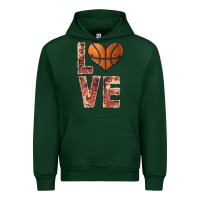 Foreset Green basketball love Urban Hoodie - JahusDesignShop