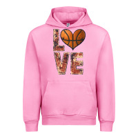 Fuchsia Pink basketball love Urban Hoodie - JahusDesignShop