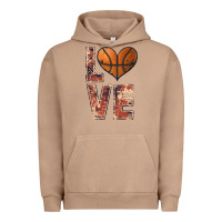 Pigment Burro basketball love Urban Hoodie - JahusDesignShop
