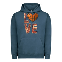 Pigment Midnight Navy basketball love Urban Hoodie - JahusDesignShop