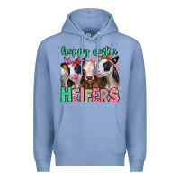 Happy Easter Heifers Premium Hoodie | Teevron
