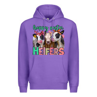 Purple happy easter heifers Premium Hoodie - Jasminsmagicworld