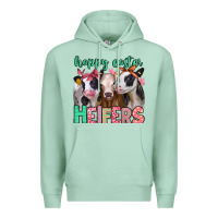 Seafoam happy easter heifers Premium Hoodie - Jasminsmagicworld