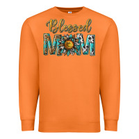 Carrot western blessed mom with sunflower Premium Sweatshirt - texasbilliewilder