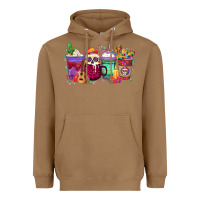 Toasted Coconut dia de los muertos coffee cups Heavyweight Hoodie - texasbilliewilder