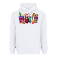 White dia de los muertos coffee cups Heavyweight Hoodie - texasbilliewilder