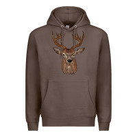 Coffee deer Premium Hoodie - JahusDesignShop
