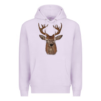 Lilac deer Premium Hoodie - JahusDesignShop