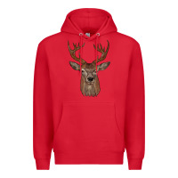 Red deer Premium Hoodie - JahusDesignShop