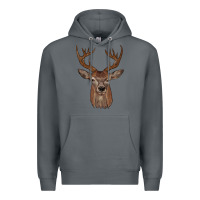 Rock deer Premium Hoodie - JahusDesignShop