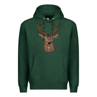 Sports Green deer Premium Hoodie - JahusDesignShop