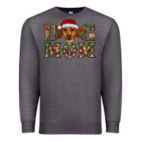 Charcoal Heather christmas dog mom dachshund Premium Sweatshirt - RanaPortraitStore