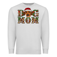 Dove Grey christmas dog mom dachshund Premium Sweatshirt - RanaPortraitStore