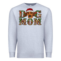 Heather Grey christmas dog mom dachshund Premium Sweatshirt - RanaPortraitStore