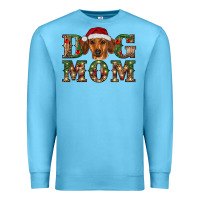 Ocean Blue christmas dog mom dachshund Premium Sweatshirt - RanaPortraitStore
