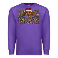 Purple christmas dog mom dachshund Premium Sweatshirt - RanaPortraitStore