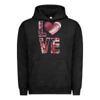 Pigment Black football love Urban Hoodie - JahusDesignShop