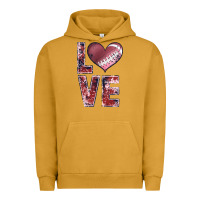 Pigment Peanut Butter football love Urban Hoodie - JahusDesignShop