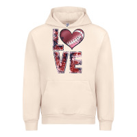 Sandshell football love Urban Hoodie - JahusDesignShop