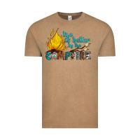Life Is Better By The Campfire Vintage Tee | Teevron