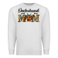 Oatmeal Heather western dachshund mom Premium Sweatshirt - RanaPortraitStore