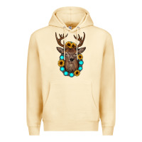 Pina Colada deer gemstone sunflower Premium Hoodie - JahusDesignShop