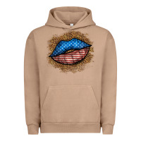Pigment Burro western 4 of july lips Urban Hoodie - BundleAndBundleShop