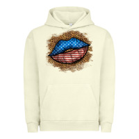 Pigment Pistachio western 4 of july lips Urban Hoodie - BundleAndBundleShop