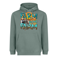 Sage farm sweet farm with horses Heavyweight Hoodie - texasbilliewilder
