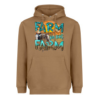 Toasted Coconut farm sweet farm with horses Heavyweight Hoodie - texasbilliewilder