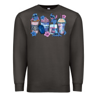 Smoke stitch coffee cups Premium Sweatshirt - Zillion Design Studio