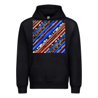 Western America Seamless Pattern Urban Hoodie | Teevron