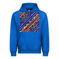 Cobalt western america seamless pattern Urban Hoodie - BundleAndBundleShop