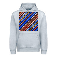 Heather Grey western america seamless pattern Urban Hoodie - BundleAndBundleShop