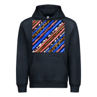 Navy western america seamless pattern Urban Hoodie - BundleAndBundleShop