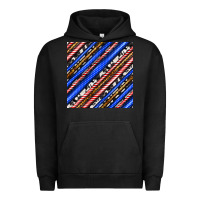 Pigment Black western america seamless pattern Urban Hoodie - BundleAndBundleShop